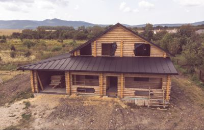 Novostavba zrubového domu v obci Bačkov - 16