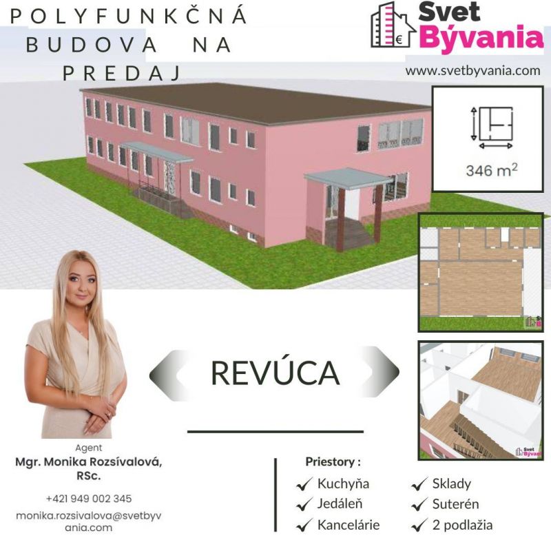 Na predaj polyfunkčná budova - 1